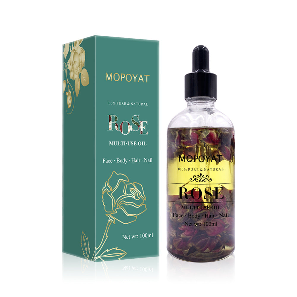 Rose Petal Essential Oil 100Ml Aromatherapy Essential Oil Moisturizing Moisturizing