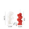 Aromatherapy Gypsum Candle Chocolate Folding Silicone Mould