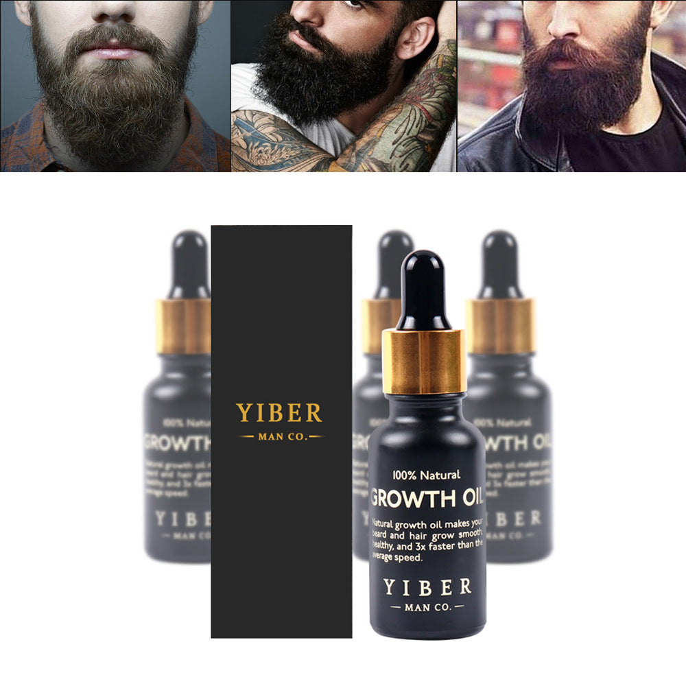 Beard growth essential oil