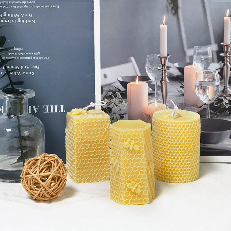 Creative Beehive Plaster Diffuser Stone Aromatherapy Candle Abrasive