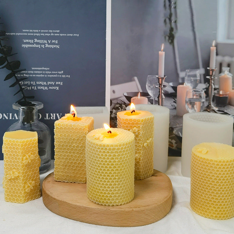 Creative Beehive Plaster Diffuser Stone Aromatherapy Candle Abrasive