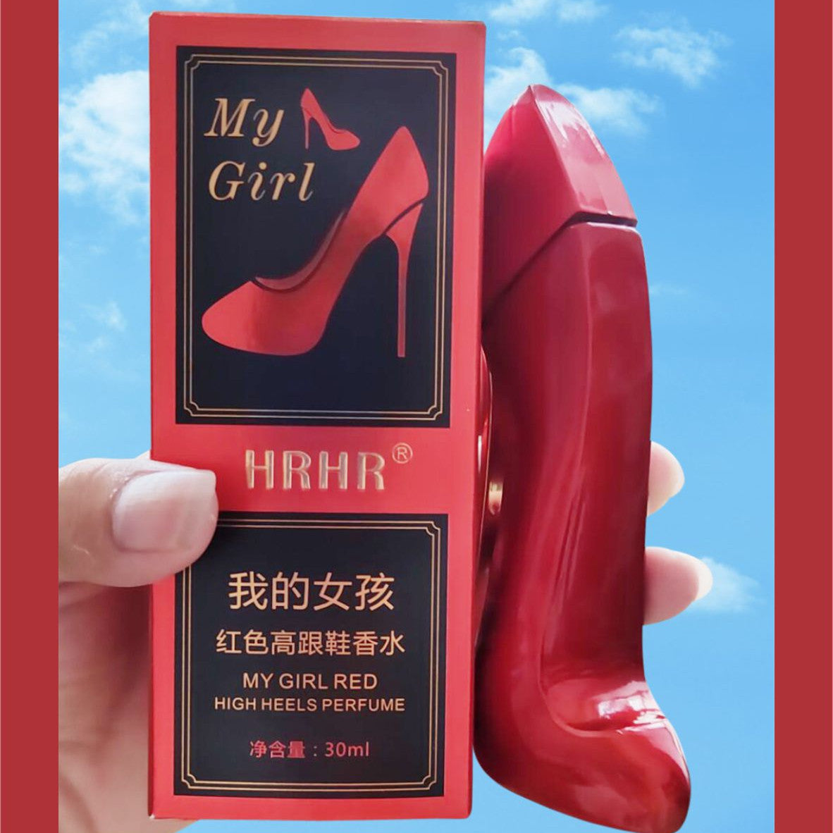 Red High Heels Perfume Misty Fragrance