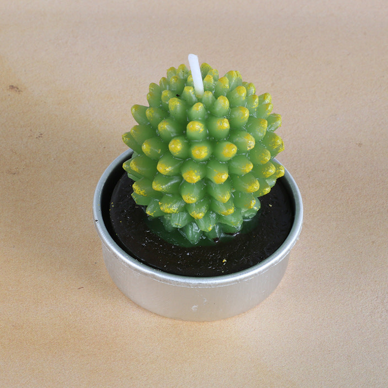 Simulated Succulent Candle Aromatherapy