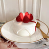 Bedroom Strawberry Cake Shape Candle Aromatherapy