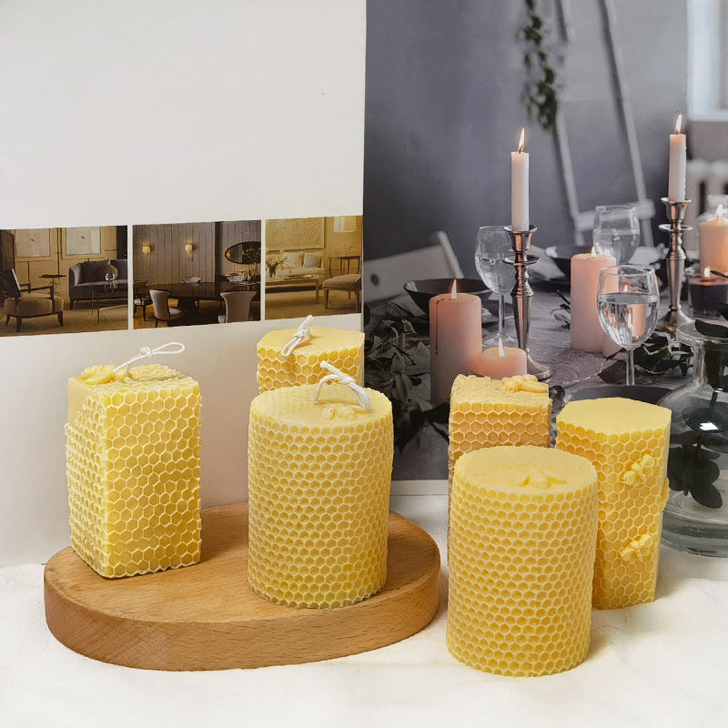 Creative Beehive Plaster Diffuser Stone Aromatherapy Candle Abrasive