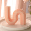 Home decorative candle U-Shaped geometric scented candles