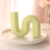 Home decorative candle U-Shaped geometric scented candles