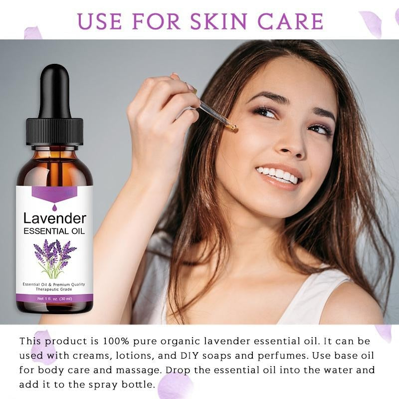 The Latest Pure Natural Plant Essential Oil Rose Lavender