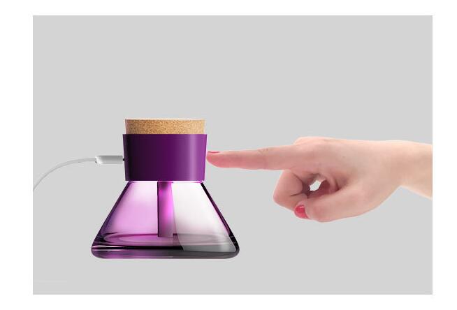 Liushan Perfume Bottle Usb Spray Humidifier