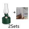 Retro Kerosene Light Humidifier Time Light Humidifier Essential Oil Diffuser Light Adjustable Night Light Humidifiers